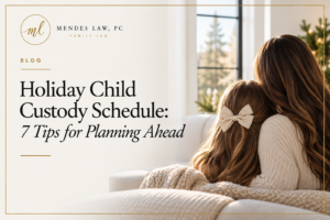 holiday child custody schedule